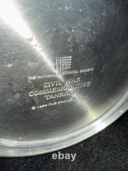 1989 The Franklin Mint Civil War Commemorative Tankard Generals Grant & Lee 1989 The Franklin Mint Civil War Commemorative Tankard Generals Grant & Lee