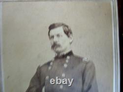 19th C Civil War Soldier Mathew Brady CDV Photo General George McClellan