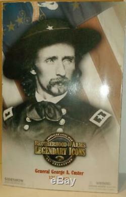 1/6 Sideshow Civil War Brotherhood of Arms General George A. Custer MIB