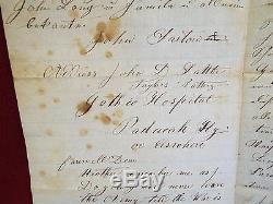 2 Antique CIVIL WAR LETTERS on UNION STATIONARY General McClellan GENERAL GRANT