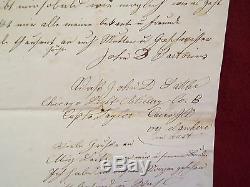 2 Antique CIVIL WAR LETTERS on UNION STATIONARY General McClellan GENERAL GRANT