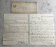 2 Civil War Letters Als Signed By General Edward P. Fyffe Promotion Soloman Hoge