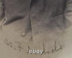 2 General Nichols Civil War Cdv New York studio photograph. Wounded in Battle