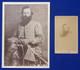 2 Vintage Civil War Cdv & Larger Photographs Of Confederate General Jeb Stuart