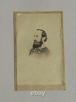 3 CDV Civil War Confederate Generals Jackson/Polk/Price Civil War