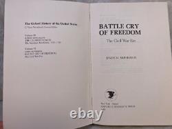 3 Civil War Related Books Battle Cry of Freedom, Atlanta 1864, Reconstruction