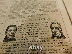 659 Civil War Phrenology Journal General Ormsby M Mitchell 1862 See Photos