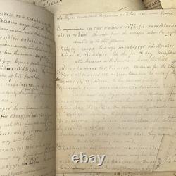 ANTIQUE 1850s-61 GENERAL STORE LEDGER SCRAPBOOK INVOICE EPHEMERA CIVIL WAR ERA