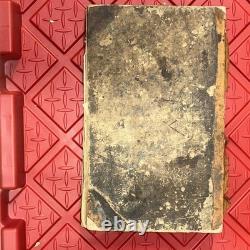 ANTIQUE 1850s-61 GENERAL STORE LEDGER SCRAPBOOK INVOICE EPHEMERA CIVIL WAR ERA