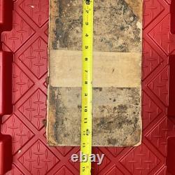 ANTIQUE 1850s-61 GENERAL STORE LEDGER SCRAPBOOK INVOICE EPHEMERA CIVIL WAR ERA