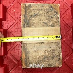 ANTIQUE 1850s-61 GENERAL STORE LEDGER SCRAPBOOK INVOICE EPHEMERA CIVIL WAR ERA