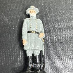 ANTIQUE CIVIL WAR HAND PAINTED CONFEDERATE ROBERT E LEE/GENERAL GRANT lot3.5 ANTIQUE CIVIL WAR HAND PAINTED CONFEDERATE ROBERT E LEE/GENERAL GRANT lot3.5