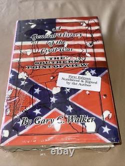 A General History of the Civil War First edition Signed Southern Point of Vie