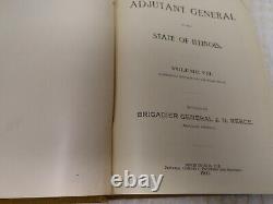 Adjutant General's Report Illinois Vol 1-9 Civil War Regiment Roster Book Lot 9