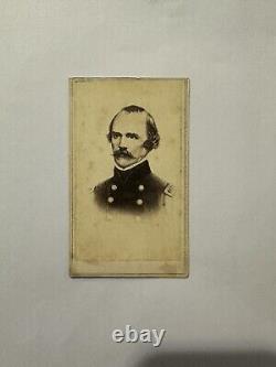 Albert Sidney Johnston CDV Civil War Confederate General