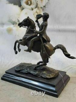 Aldo Vitaleh Group Statue The Honor Civil War General GrantRare Bronze Art