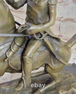 Aldo Vitaleh Group Statue The Honor Civil War General Jackson Rare Bronze