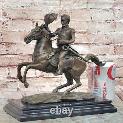 Aldo Vitaleh Group Statue The Honor Civil War General Jackson Rare Bronze Stat