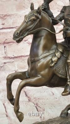 Aldo Vitaleh Group Statue The Honor Civil War General Jackson Rare Bronze Stat