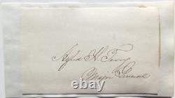 Alfred Terry Civil War Union General Autograph Military Commander Dakota Territ
