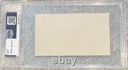 Ambrose Burnside Union Civil War General Signed & Inscribed Autograph PSA/DNA