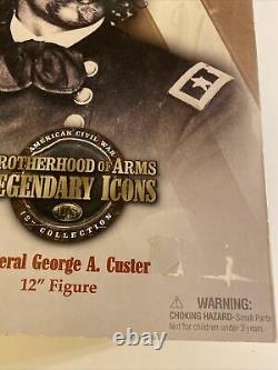 American Civil War General George A. Custer Deluxe Action Figure Sideshow Rare