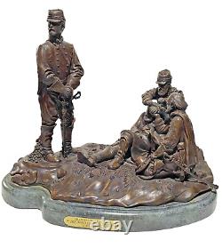 American Civil War Sculpture Chancellorsville Historic Stonewall Jackson Wound