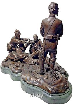 American Civil War Sculpture Chancellorsville Historic Stonewall Jackson Wound