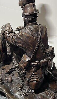 American Civil War Sculpture Chancellorsville Historic Stonewall Jackson Wound