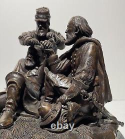 American Civil War Sculpture Chancellorsville Historic Stonewall Jackson Wound