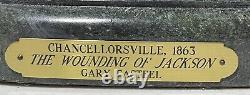 American Civil War Sculpture Chancellorsville Historic Stonewall Jackson Wound