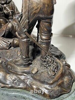 American Civil War Sculpture Chancellorsville Historic Stonewall Jackson Wound