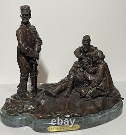 American Civil War Sculpture Chancellorsville Historic Stonewall Jackson Wound