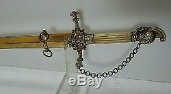 American Mexican War CIVIL War Early Ames General High Officer Sword C 1837-46