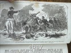 Antique 1864 CIVIL War Era Sammelband Capt Speke/grant/general Mcclellans Spy+