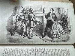 Antique 1864 CIVIL War Era Sammelband Capt Speke/grant/general Mcclellans Spy+