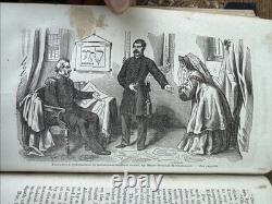 Antique 1864 CIVIL War Era Sammelband Capt Speke/grant/general Mcclellans Spy+