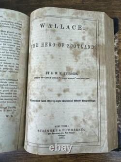 Antique 1864 CIVIL War Era Sammelband Capt Speke/grant/general Mcclellans Spy+