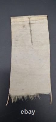 Antique 1885 General Ulysses S. Grant printed fabric memorial ribbon Civil War