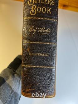 Antique Ben BUTLER'S BOOK Civil War General Autobio Leather Ornate Victorian 1st