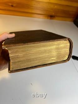 Antique Ben BUTLER'S BOOK Civil War General Autobio Leather Ornate Victorian 1st