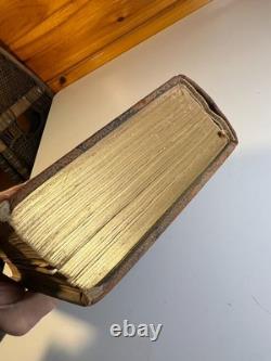 Antique Ben BUTLER'S BOOK Civil War General Autobio Leather Ornate Victorian 1st