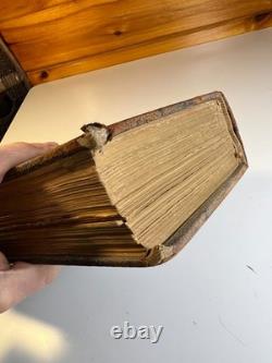 Antique Ben BUTLER'S BOOK Civil War General Autobio Leather Ornate Victorian 1st