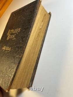 Antique Ben BUTLER'S BOOK Civil War General Autobio Leather Ornate Victorian 1st