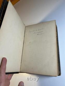 Antique Ben BUTLER'S BOOK Civil War General Autobio Leather Ornate Victorian 1st