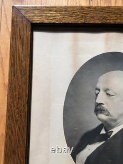 Antique Benjamin Butler Union Civil War General Original Framed Photograph Print