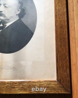 Antique Benjamin Butler Union Civil War General Original Framed Photograph Print