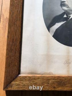 Antique Benjamin Butler Union Civil War General Original Framed Photograph Print