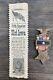 Antique Brigadier General Gar Civil War Medal & Iowa 5th Reunion Survivor Ribbon