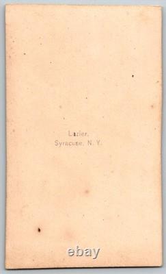 Antique CDV Circa 1860s General Ambrose Burnside Civil War Union Ornate Masque